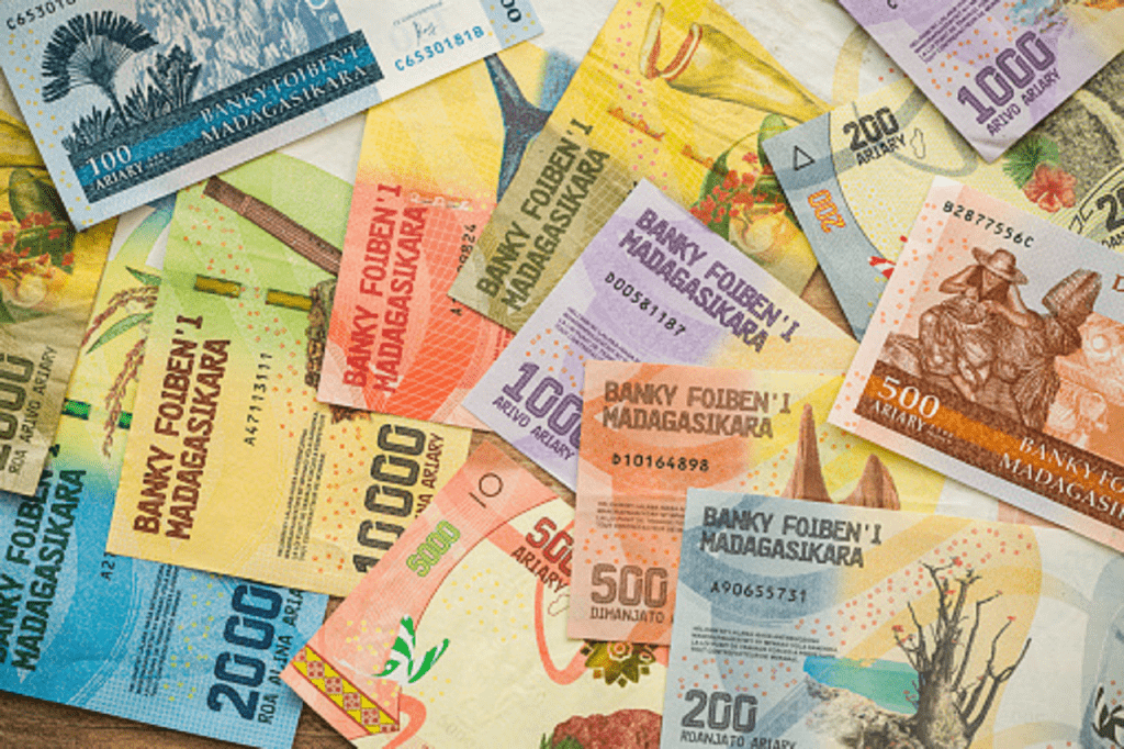 Monnaie à Madagascar